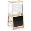 Image de Toucan, Tour D'apprentissage Évolutive 3-en-1, Bureau Enfant Et Chaise, Marchepied, 18 Mois Et +