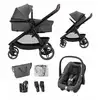 Image de Poussette trio 3 en 1 zelia s cabriofix i-size gris fonce 1988551110