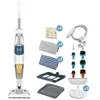 Image de ROWENTA RY8561WH Clean&Steam Multi Nettoyeur vapeur 2 en 1 Nettoie Aspire Tous types de sols et surfaces Nombreux accessoires
