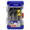 Image de Tivoly   Coffret 6 forets bois 4 taillants queue hexagonale Ø 12 à 32mm