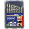 Image de Coffret forets métaux - TIVOLY - 11457070015 - TSP HSS 1 10 mm - 19 pièces - Affûtage Smart Point
