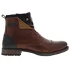 Image de Bottines cuir talon plat