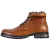 Image de Bottine Homme Cuir Redskins Exits - Cognac Marine - À Lacets/Zip - Confort Exceptionnel