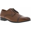 Image de Redskins - Derbies En Cuir Marrons à Bout Droit Arrondi Et à Talon Décroché Bas - Marron 40