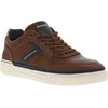 Image de Redskins - Baskets Redskins En Cuir Cognac Et à Lacets - Cognac 44