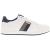 Image de Redskins - Tennis Blanches à Talon Plat Avec La Marque En Relief Et Des Lacets Blancs - Blanches 42