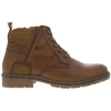 Image de Redskins - Bottines En Cuir Camel à Talon Décroché Bas Pourvues D'un Zip Latéral - Camel 42