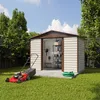 Image de Abri de jardin métal 53m2 Yardmaster + kit dancrage