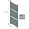 Image de Lot 3 claustras carport Libeccio aluminium Trigano