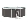 Image de Piscine hors sol acier ronde Diamètre 455 x 132 m anthracite VARUNA