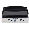 Image de Plancha Gaz 5000w Plaque Fonte Émaillée 47x36cm Eno 555032010701