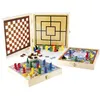 Image de JEUJURA Coffret Bois 100 Jeux de société traditionnels