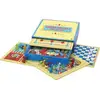 Image de Jeu De Société En Bois - Grand Coffret De Jeux - 200 Regles