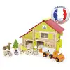 Image de Construction En Bois - Ma Ferme En Bois - 180 Pcs