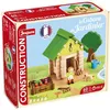 Image de La Cabane Du Jardinier 60 Pieces - Jeu De Construction En Bois Naturel, Tapis Et Accessoires Inclus, 22x18,5x8,5 Cm