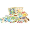 Image de JEUJURA Coffret de Jeux classiques - 150 règles - Pions bois