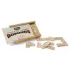 Image de Jeujura Jeu De Dominos En Bois - Coffret En Bois