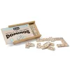 Image de JEUJURA - Jeu de Dominos en Bois - Coffret en Bois - Garçon et Fille - A partir de 3 ans
