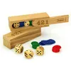 Image de Jeu du 421 : Coffret en bois