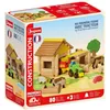 Image de Jeu de construction - JEUJURA - Ma première ferme avec tracteur 80 pièces - Bois - 80 pièces - 4-10 ans