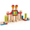 Image de Jeu De Construction En Bois 52 Pièces - Jeujura