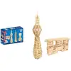 Image de Jeujura tecap classic 300 pieces jeu de construction en bois equilibre 8303