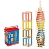 Image de Técap multicolor - jeu d'équilibre et de construction - jeujura - 200 pieces JEU3225280831206