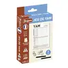 Image de Jeu De Yam Avec Bloc De Feuilles Et Crayons