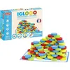 Image de Iglooo 100 Pieces - Jeu D'adresse Et De Logique Avec Palets Et Tapis, Regles Des Jeux Incluses