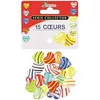 Image de Billes en verre KIMPLAY - Coeur - 15 pièces - Pour enfants à partir de 3 ans