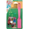 Image de Ramasse+100 Pions Loto Magn Bl Kim Cou30357