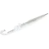 Image de Isotoner Parapluie Cloche transparent canopée de 85 cm pvc/blanc femme