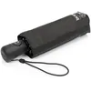 Image de Isotoner Parapluie solide ultra déperlant large couverture 98 cm ouverture/ fermeture automatique noir femme