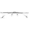 Image de Isotoner Loupes de lecture branches flexibles confort verres extra fins argent +3.00