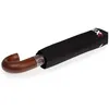 Image de Isotoner Parapluie x-tra solide ultra déperlant ouverture/fermeture automatique noir homme