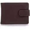 Image de Portefeuille rabat avec patte Homme Marron