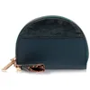 Image de Isotoner Porte-monnaie anti rfid compact en demi lune vert femme