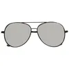 Image de Isotoner Lunettes de soleil forme pilote enfant 10 à 12 ans verres polycarbonates catégorie 3 noir mixte enfant