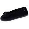 Image de Isotoner Chaussons ultra confortables (technologie EVERYWEAR ) intemporelles et faciles à enfiler noir femme