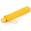 Image de Isotoner Parapluie Anti-UV petit prix solide et ultra déperlant jaune femme