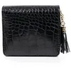 Image de Isotoner Porte-monnaie compact protection rfid anti-piratage de carte noir femme