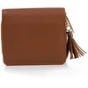 Image de Isotoner Porte-monnaie compact protection rfid anti-piratage de carte camel femme