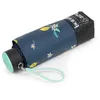 Image de Isotoner Parapluie compact 16 5cm solide déperlant à ouverture manuelle citron jaune femme