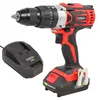 Image de Perceuse visseuse à percussion sans fil 18V Easy Full avec batterie et chargeur rapide - 6 forêts HSS 6 embouts de serrage