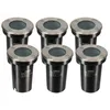 Image de Spots encastrables X6 - Extérieur - Couvercle inox - Pour Ampoule LED GU10 - Etanche IP67 - Spot terrasse - Éclairage jardin