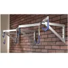 Image de Range 6 vélos mural - MOTTEZ - pro - Acier zingué - 200x545x35 cm - 6 crochets