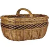 Image de AUBRY GASPARD - Panier en osier buff - grande taille - 48x36x23 cm