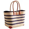 Image de Sac de marché Marinière en rabane