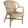 Image de Fauteuil rotin ancien Belle époque