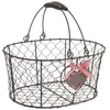 Image de Panier en métal AUBRY GASPARD - Motif coeur